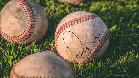 Autograph baseball