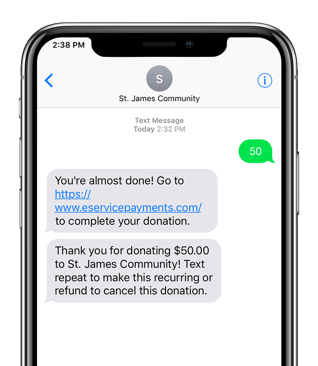 GivePlus Text to Give App