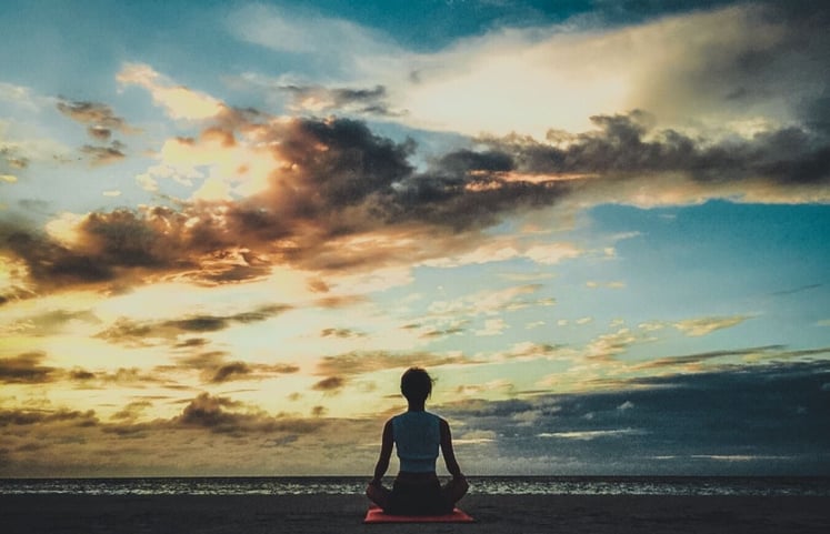 Beach Meditation - Disgruntled church member