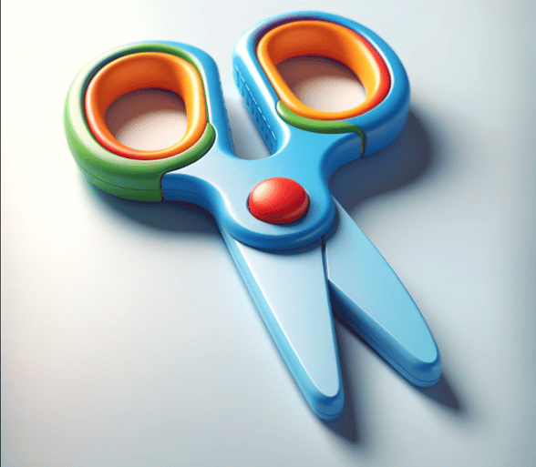 Childrens Scissors Multicolored