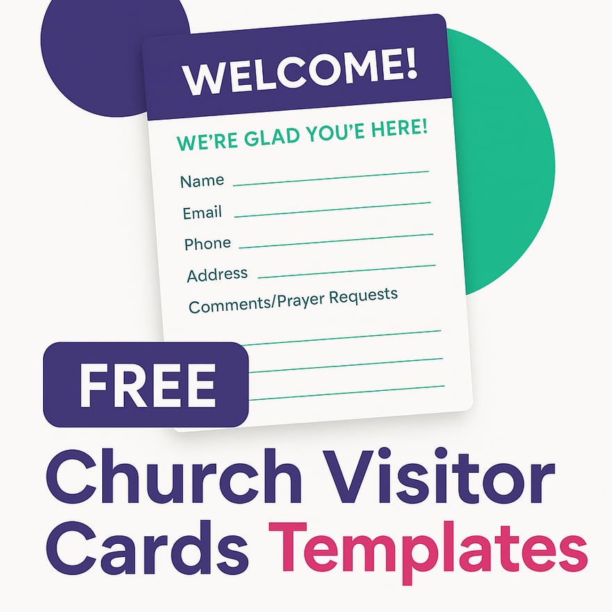 Church Visitor Card Templates - Featured Article Image