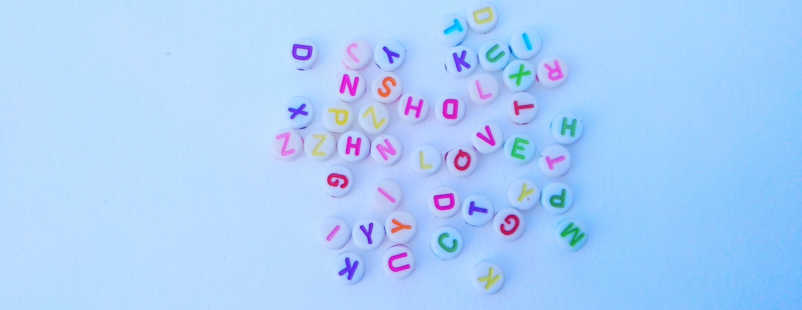 Colorful Letters Jumbled Up - Ladies Blog