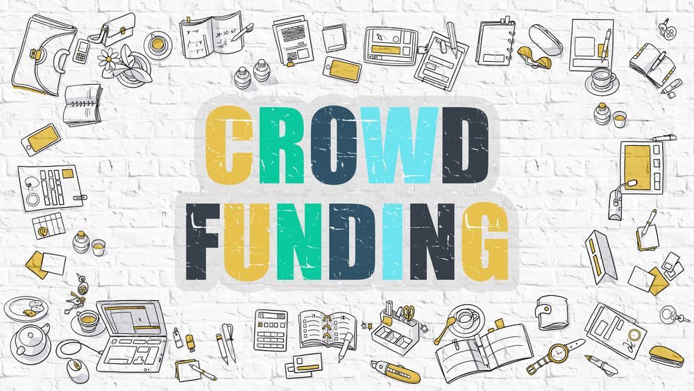 Church Advertising Blog - Crowd Funding Drawn on White Wall