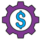 Customizable Fee Structures Icon