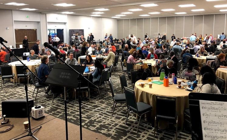 ELCA CV Event Crowd