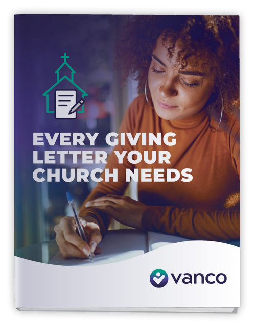 A man soliciting donations for a church
