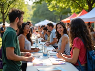 Image of a group at a successful non-profit event, showing the importance of event planning for nonprofits