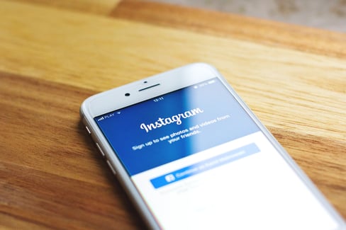 Instagram on Smartphone