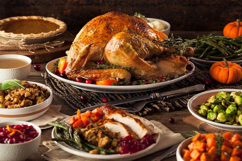 thanksgiving dinner - Church Bulletin Board Idea