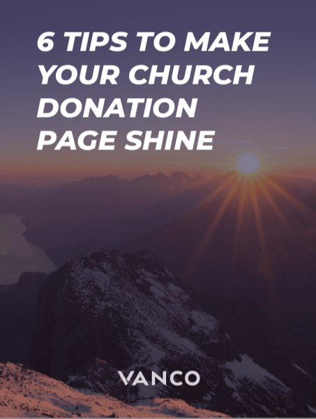 6 Tips to Make Your Church Donation Page Shine Cover
