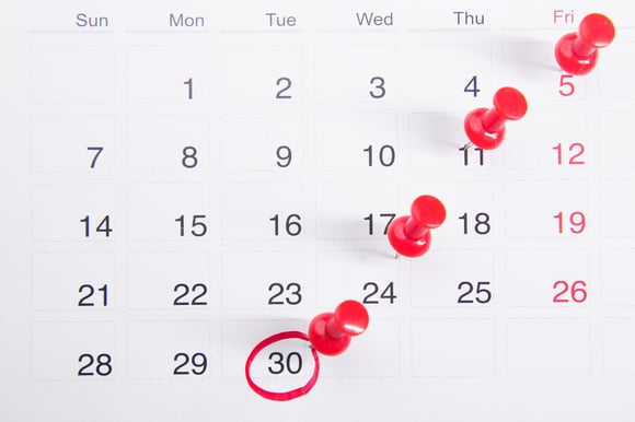 Monthly Calendar for Preschool Activities
