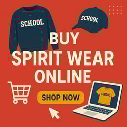 Letterman jacket school spirit wear ideas