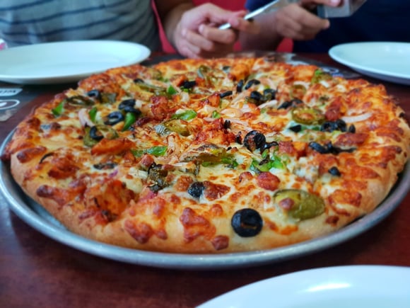 Pan of Pizza for SChool Fundraiser
