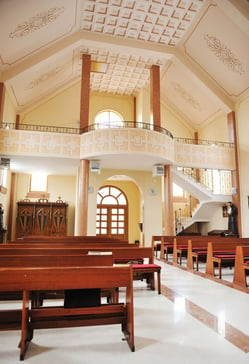 Interior of Church, Giving Trends Blog