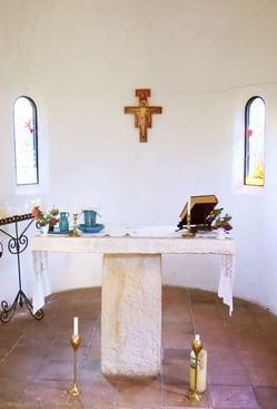 altar in a chapel-Church Stewardship Blog