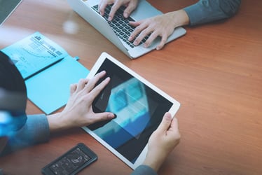 tablet for secure education payments