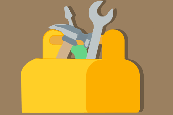 Tools in toolbox-1