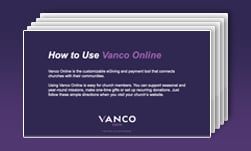 Vanco Online How-To PowerPoint