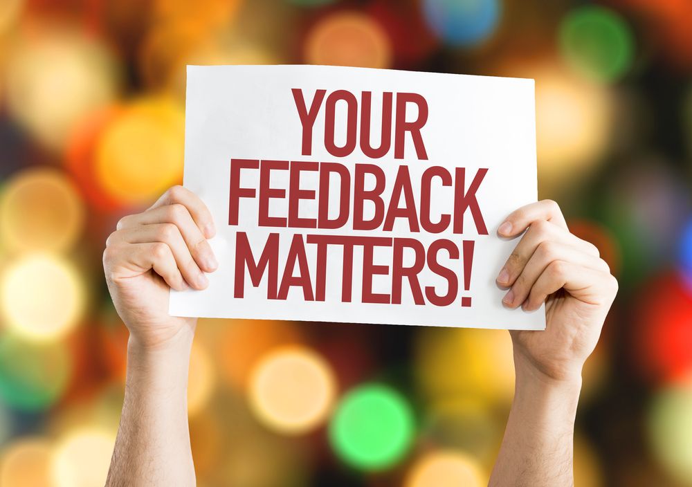 Church Marketing Reviews - Feedback Matters placard