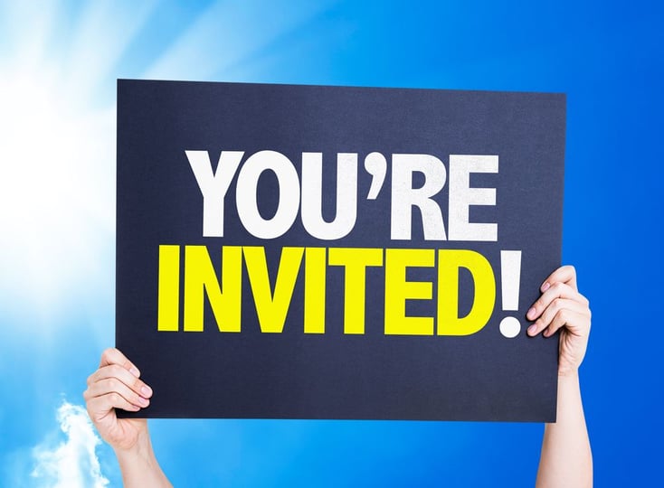 Youre Invited Sign - Church Welcome Ideas Blog