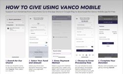 How To Give Using Vanco Mobile 