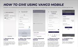 How To Give Using Vanco Mobile 