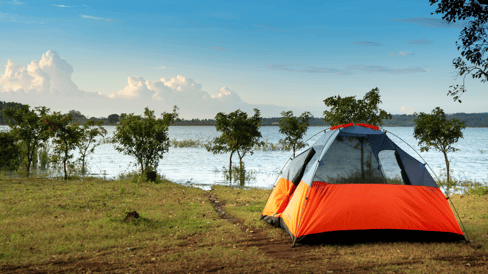 tent camping