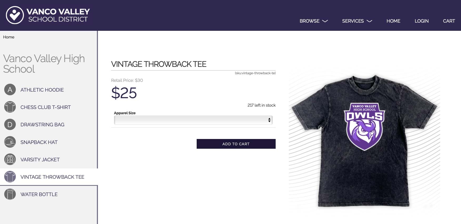 vanco-spiritwear-store-example