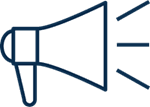 Bullhorn Icon - Stress-Free SACC Registration