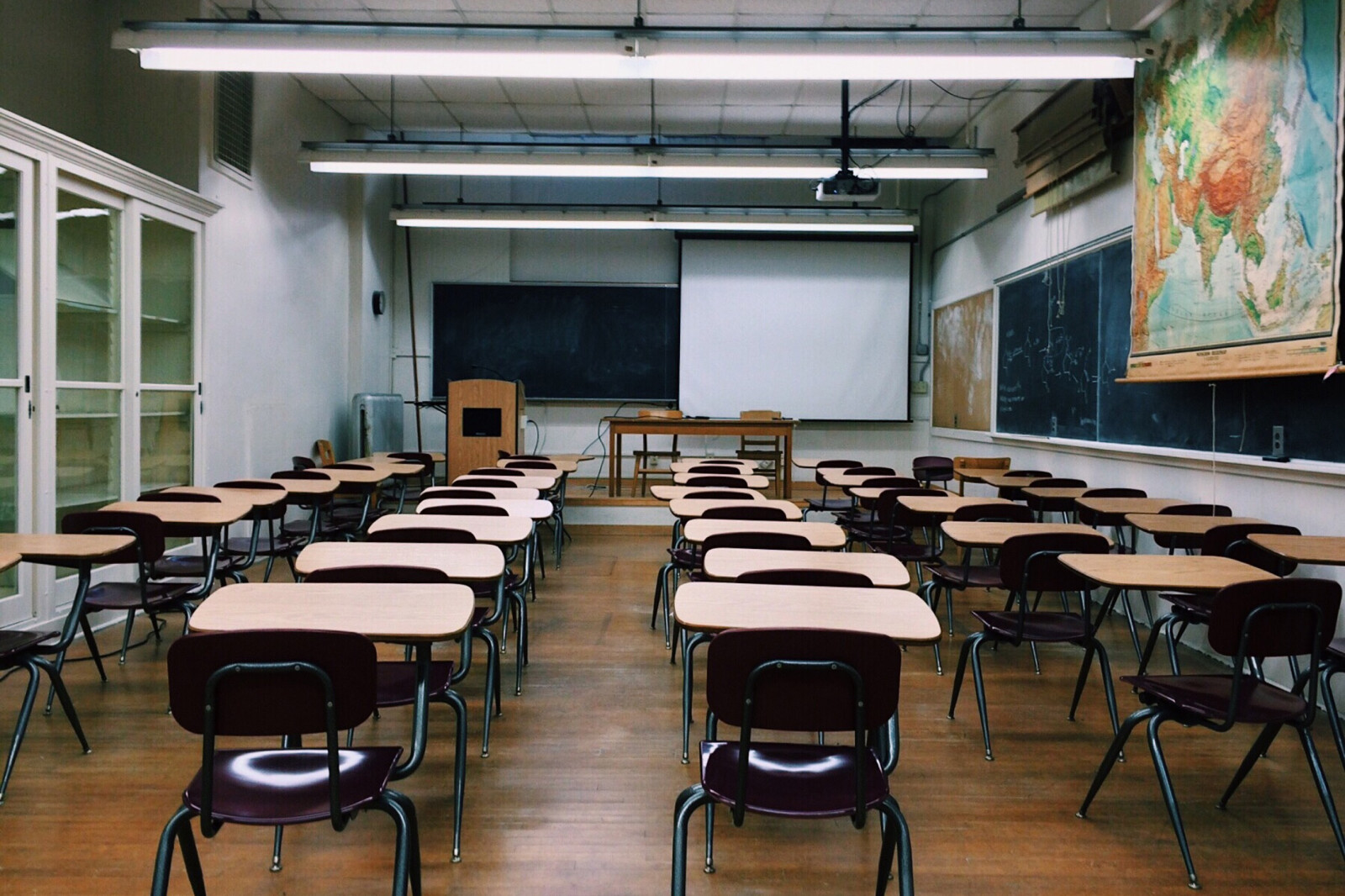 Empty Preschool Classroom