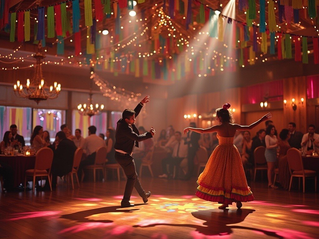 Fiesta Themed Homecoming Setting