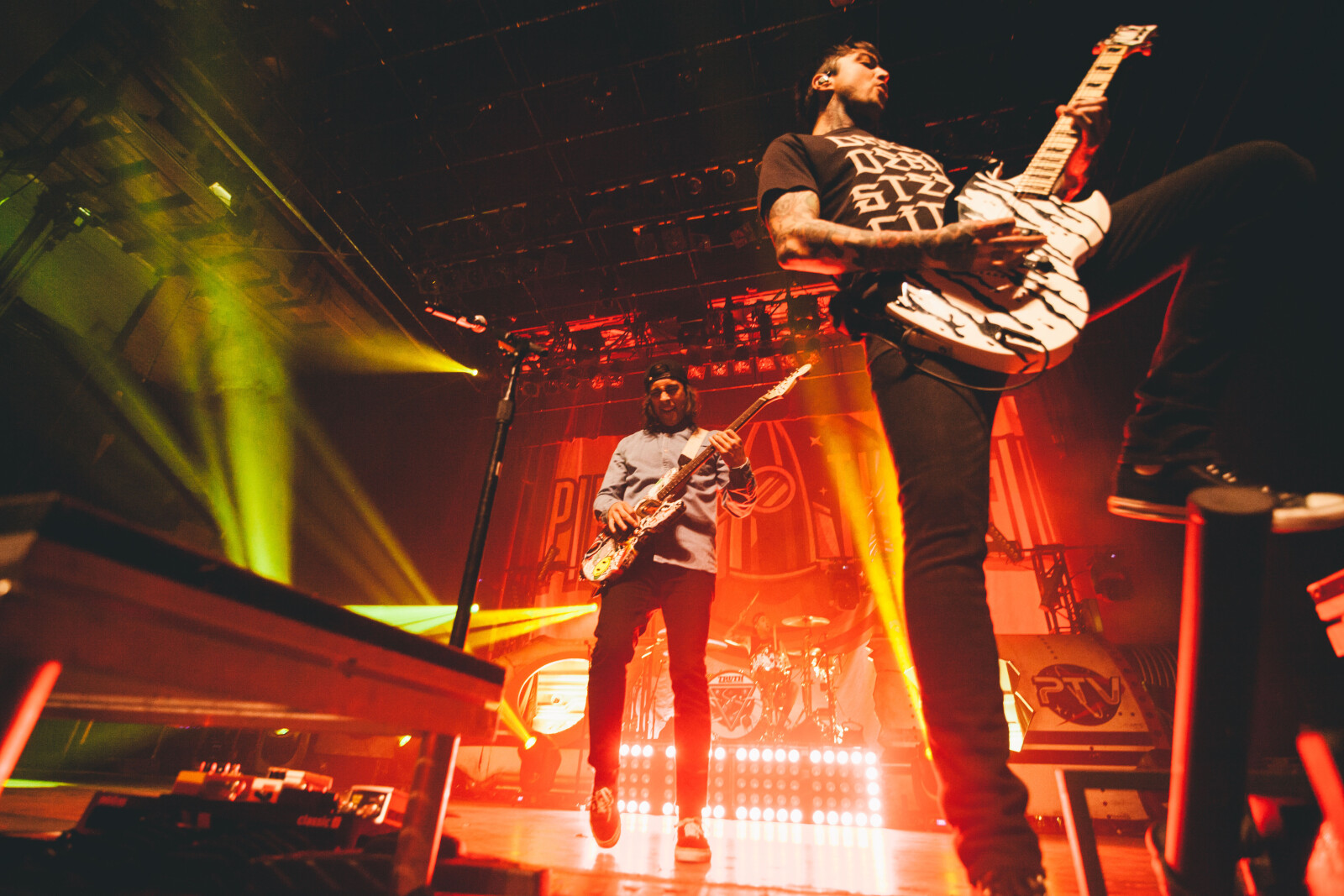 Guitarists on Stage for Fundraiser